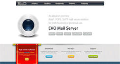 Desktop Screenshot of evomailserver.com